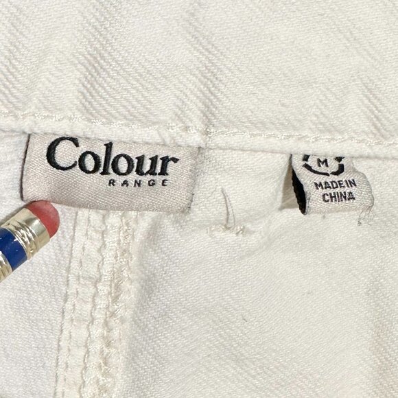 Pacsun Colour Range Carpenter Jeans Pants White M Waist 36 Recycled - Picture 11 of 11